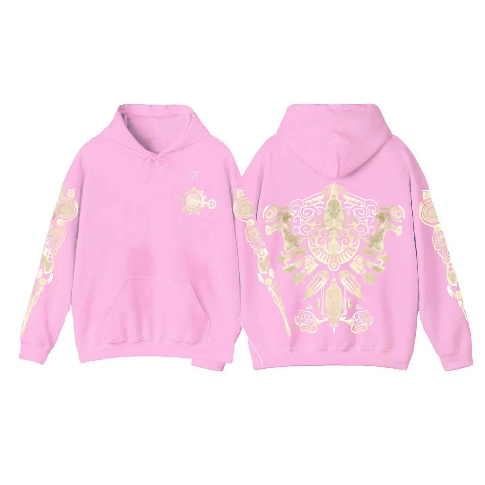 Harajuku Womens Anime Arcane-Jinx League  Hoodies Long Sleeve Shirts Pullover y2k Clothes With Pocket Versatile Graphic Hoodies 3