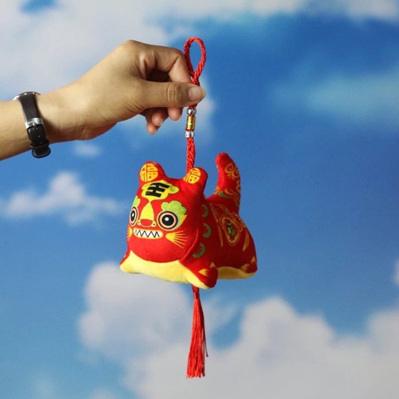Year of The Plush Chinese Zodiac Animal Pendant for Doll 12/8c
