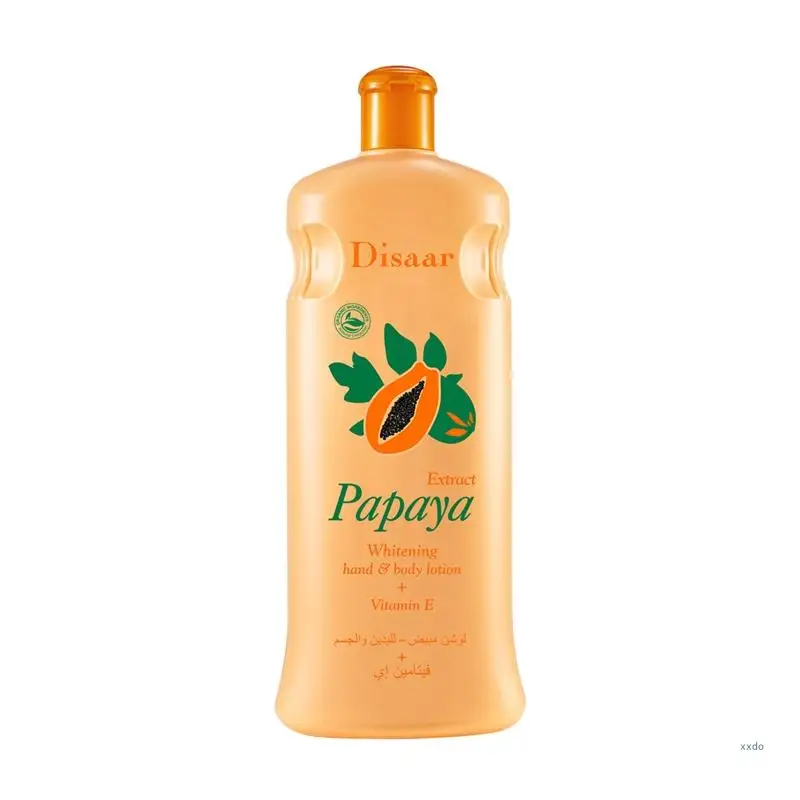 

Disaar Papaya Whitening Body Lotion Hydrating Moisturising Brightening Skin Care Anti-Drying Body Lotion Cream 600ML