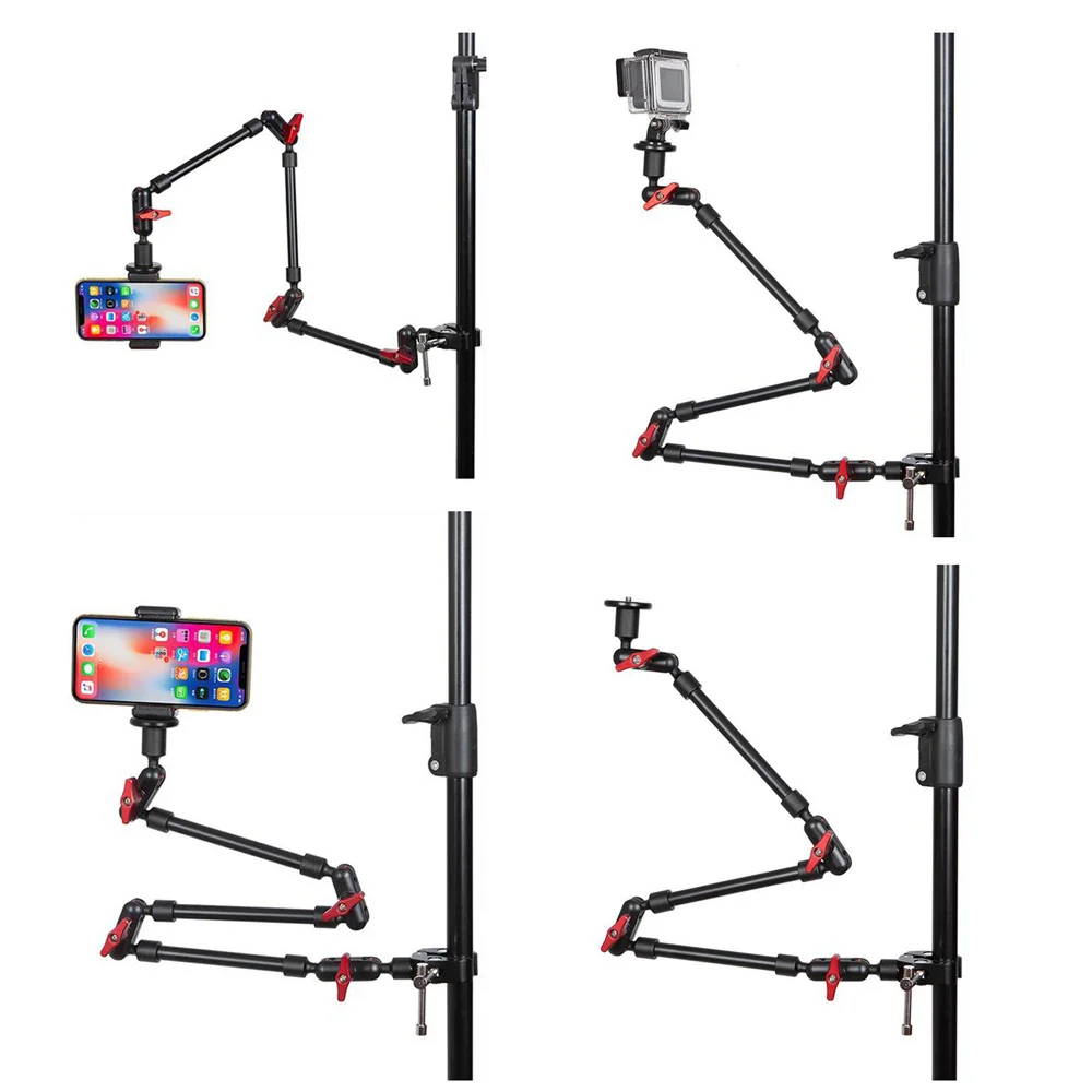 Support 3 En 1 Pour Appuie-tête Voiture - Réglable 360°, Pour Smartphone, Caméra D'action, Appareil Photo
