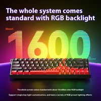 AULA WIN60 WIN68 HE MAX mechanical keyboard magnetic switch 8k polling rate RGB 0dead zone e-sports customizable gaming keyboard - Image 2