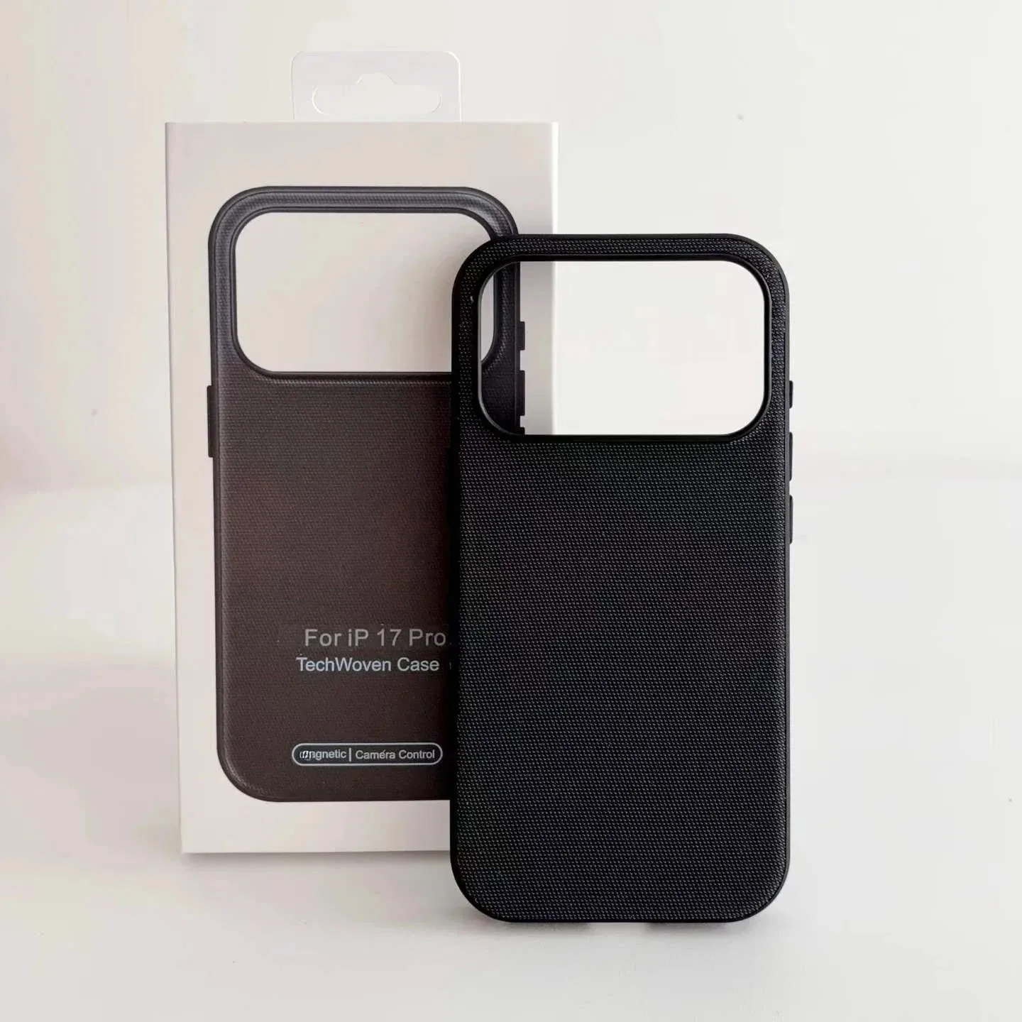 Premium Woven Magnetic Case with Shockproof and Raised Camera Protection