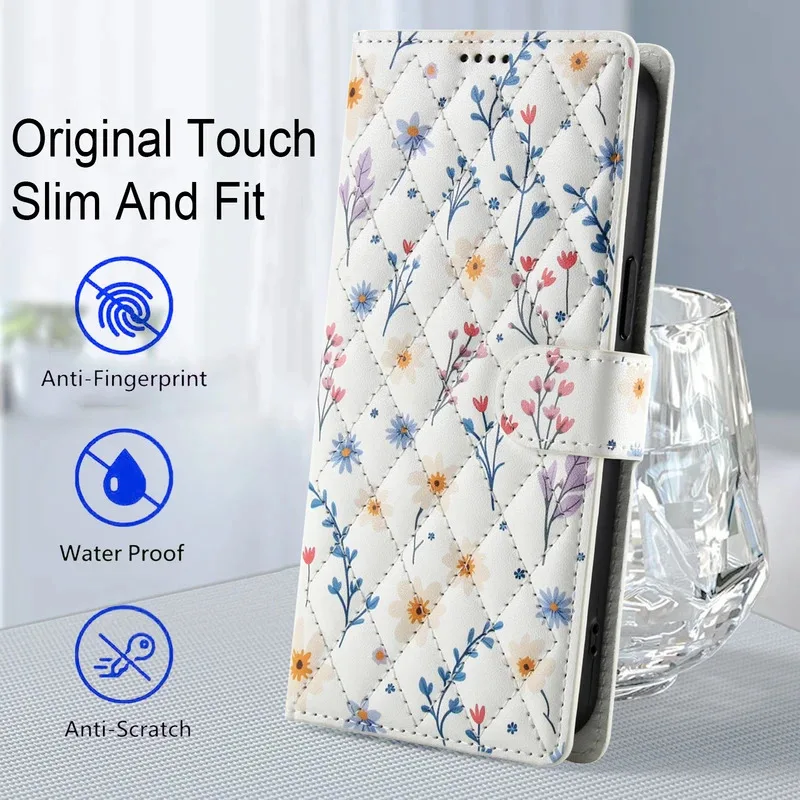 Luxurious Leather Wallet Phone Case