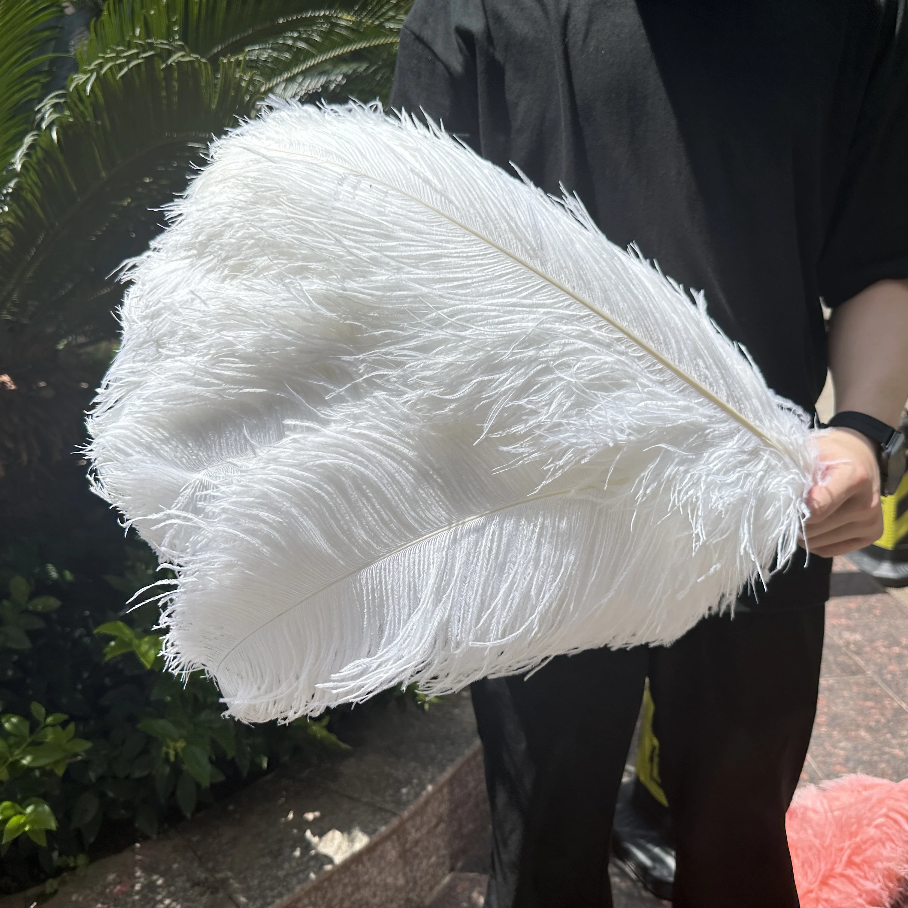 10/50/100/200 PCS Natural Ostrich Feather 15-75cm/6 to 30inches Ostrich Plumage Wedding Centerpiece Clothing Plumes Decor