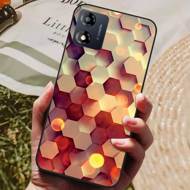 Sleek Black Soft TPU Silicone Back Cover - Stylish Protective Case