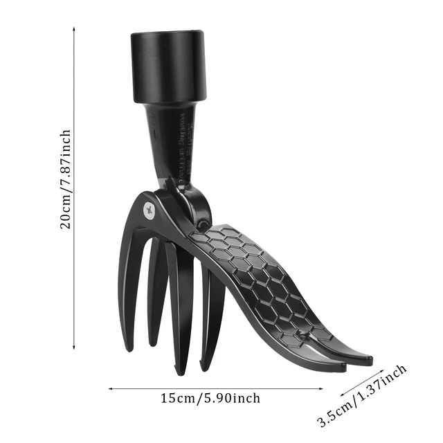 2 Csomag Stand-Up Gyomhúzó Szerszám Kézi Függőleges Kézikönyv Gyomláló Lapátgyűjtő Gyomor - Image 2