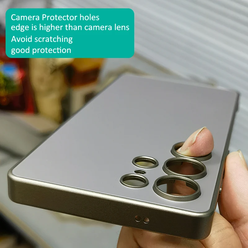 Titanium Gray AG Phone Protector Shell Case