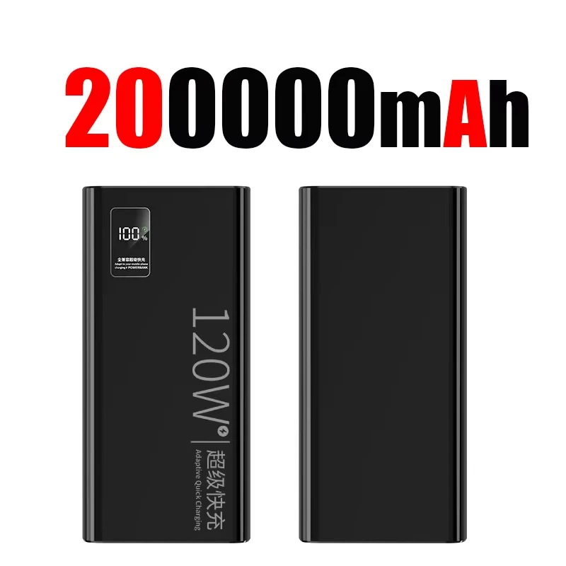 Black 200000mAh