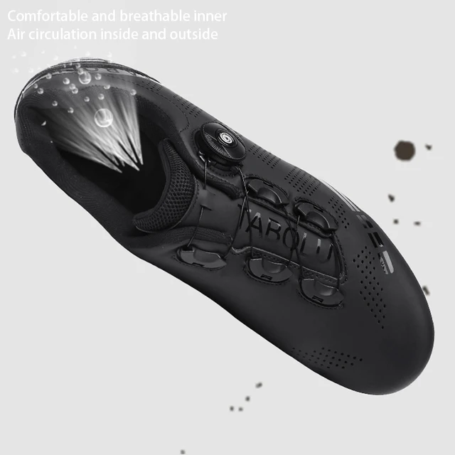 LiXingMing Cycling Shoes Road Bike Men Racing Contest Self-Locking Speed Bicycle Sneakers Women Spd Cleats Cycling Footwear 4