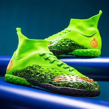 Professional Original Society Football Boot for Men Field Training TF/FG Soccer Cleats Grass Childrens Soccer Shoes for Kids