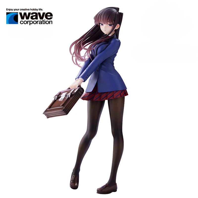 

【In Stock】Original WAVE Figure Komi Shouko 1/7 Komi Can't Communicate 26CM PVC Anime Action Figures Model Collection Toy