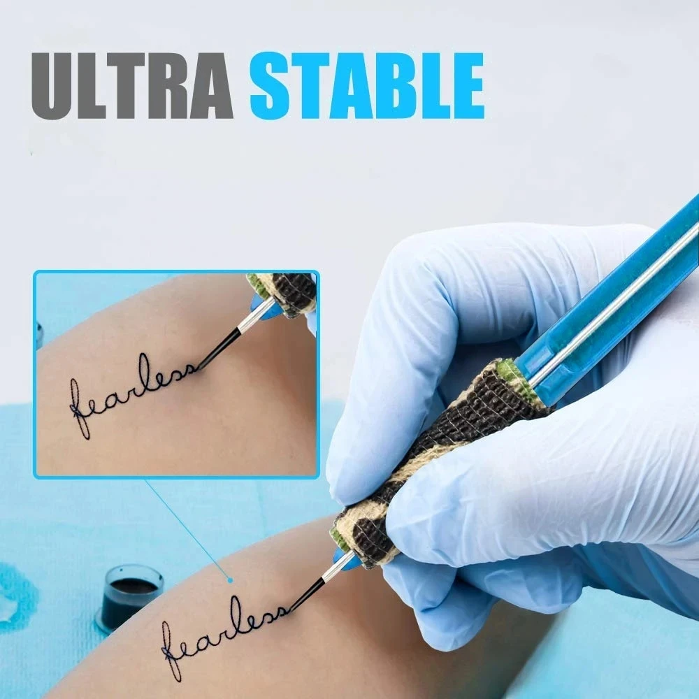 K Completo Tattoo Con Penna Poke E Stick Per Disegno Di Arte Corporea - Foto 4