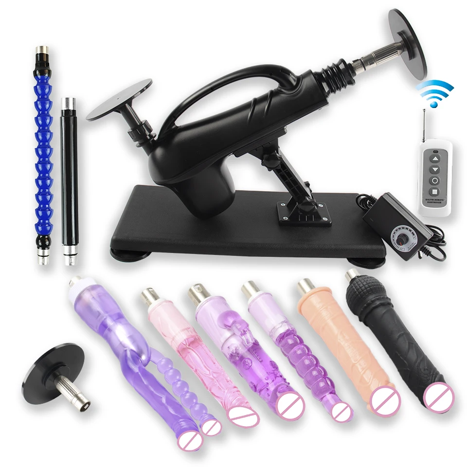 FREDORCH Sex Machine for Woman Adjustable Masturbating Pumping with different Accessories Sex machine Gun for Men sex masturbate