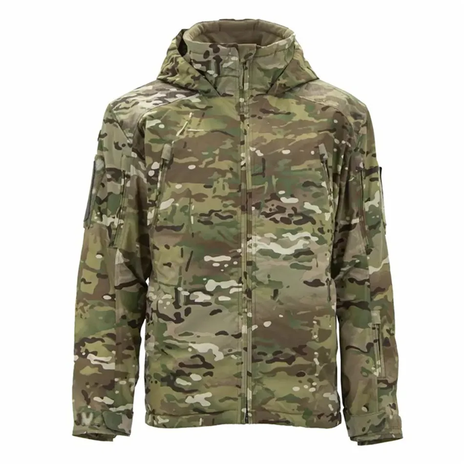 MIG 4.0 Tactical Hooded Cotton Jacket Windproof Waterproof Warm Parkas Mountaineering Hunting Camo Clothing