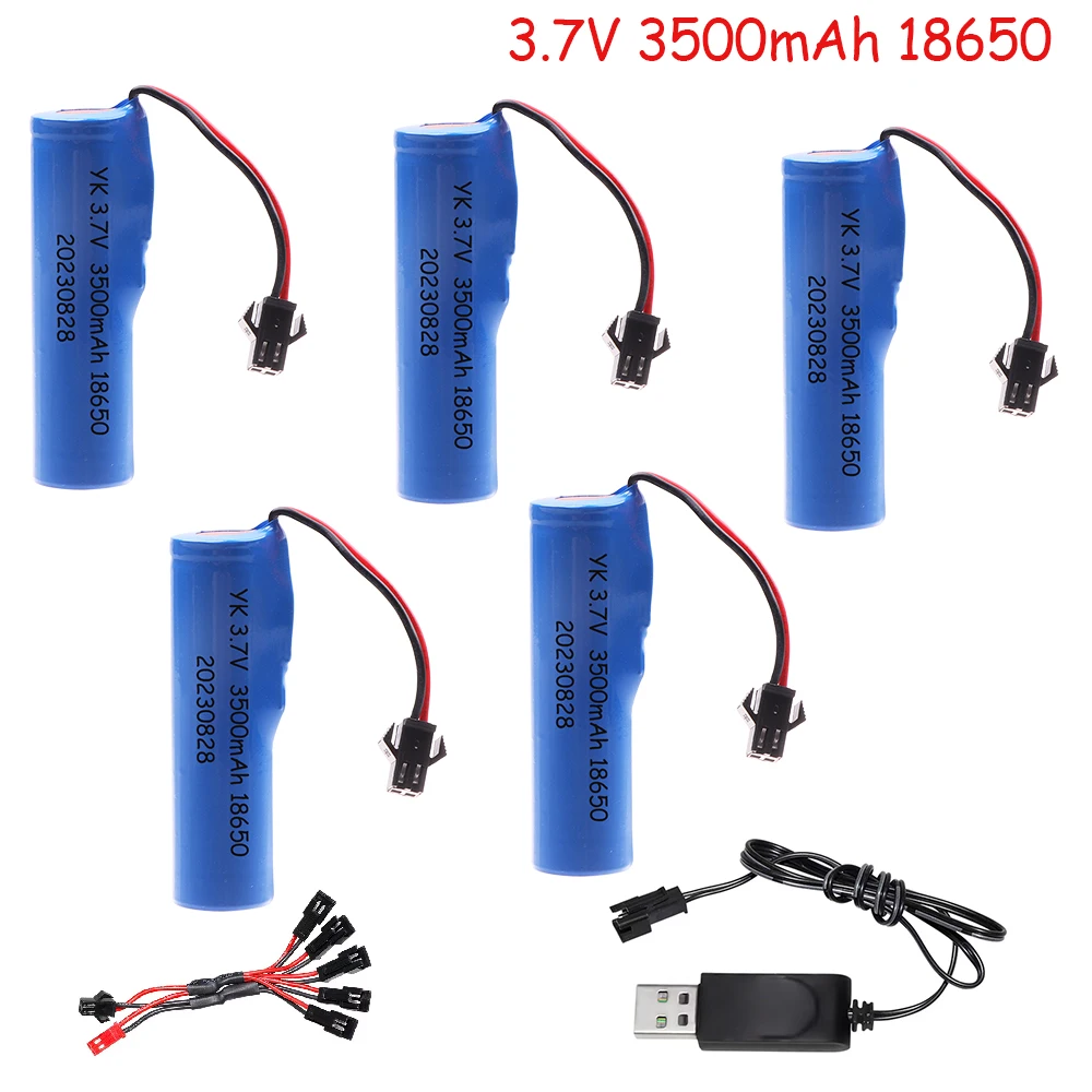 Batería De Repuesto OBEST De 3.7V 300mAh Para Tiburón Teledirigido – Incluye Cargador Y 2 Hélices