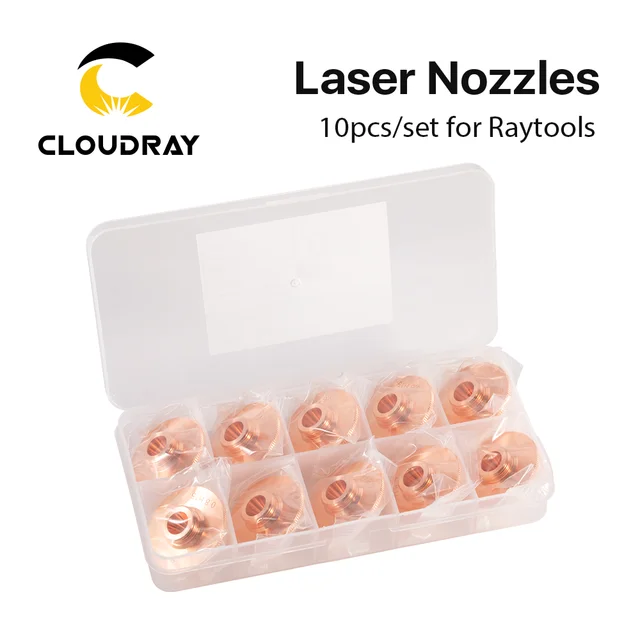 Cloudray 10PCS Raytools Dia.32mm H15 Caliber 0.8-6.0 Single/Double Layers Welding Laser Nozzles for Fiber Cutting CNC Machine 1