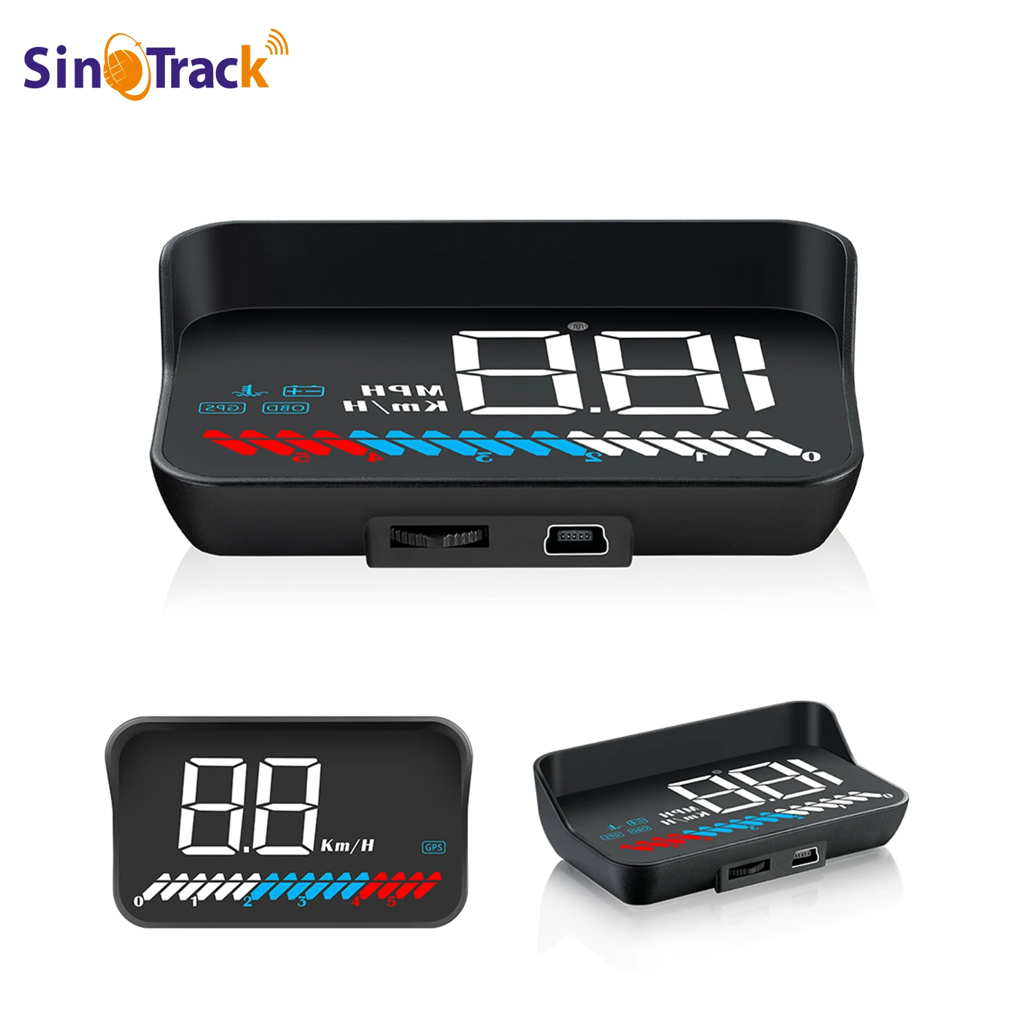 

Head Up Display Car Universal Dual System 3.5 Inches OBD2 II EOBD Car Speedometer Windshield Electronic Accessories For ALL Car