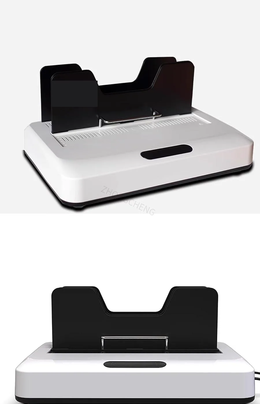 DC-1660 A4 핫멜트 씰링 세트 주문 기계 제안 펀칭 6cm 없는 자동 문서 접착 기계