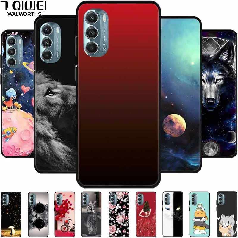 Per Moto G Stylus 5G 2022 Custodia Cover Per Telefono Silicone Soft Space Wolf Tpu Coque Per Motorola Moto G Stylus 5G (2022) Cover Capas