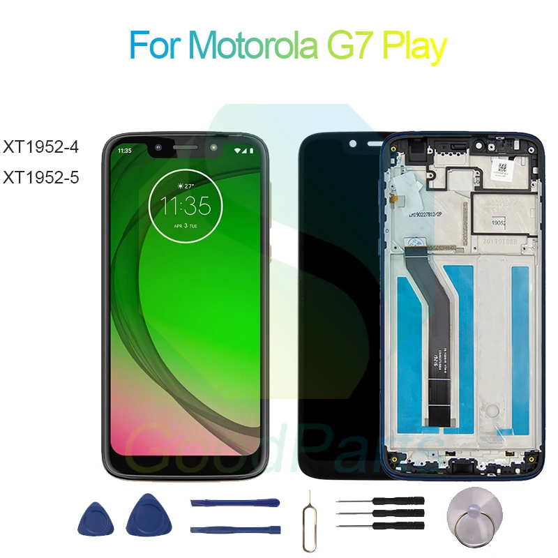 

For Motorola G7 Play Screen Display Replacement 1512*720 XT1952-4, XT1952-5 G7 Play LCD Touch Digitizer