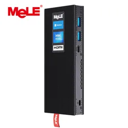 MeLE Mini PC Intel Windows11 Pro Celeron N5105 8GB 128GB/256GB WiFi5 USB PD3.0 Fanless minipc Computer Dual HDMI 4K pxe PCG02Pro