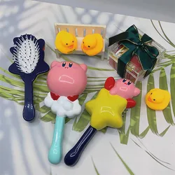 Anime Kirby Airbag Comb Printing Children's Comb Massager Hairdressing Comb Anti-static Cute Girls Portable Air Cushion Comb