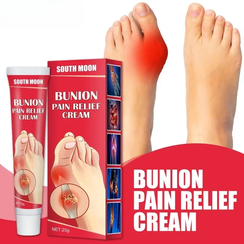 

Bunion Gout Pain Relief Ointment Thumb Toe Joint Valgus Corrector Cream Hallux Knee Lumbar Arthritis Treatment Medical Plaster