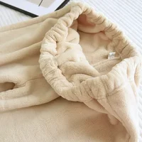 New couple autumn and winter pajamas long-sleeved trousers flannel cute cartoon thick warm men and women home service suit sleep - Image 5