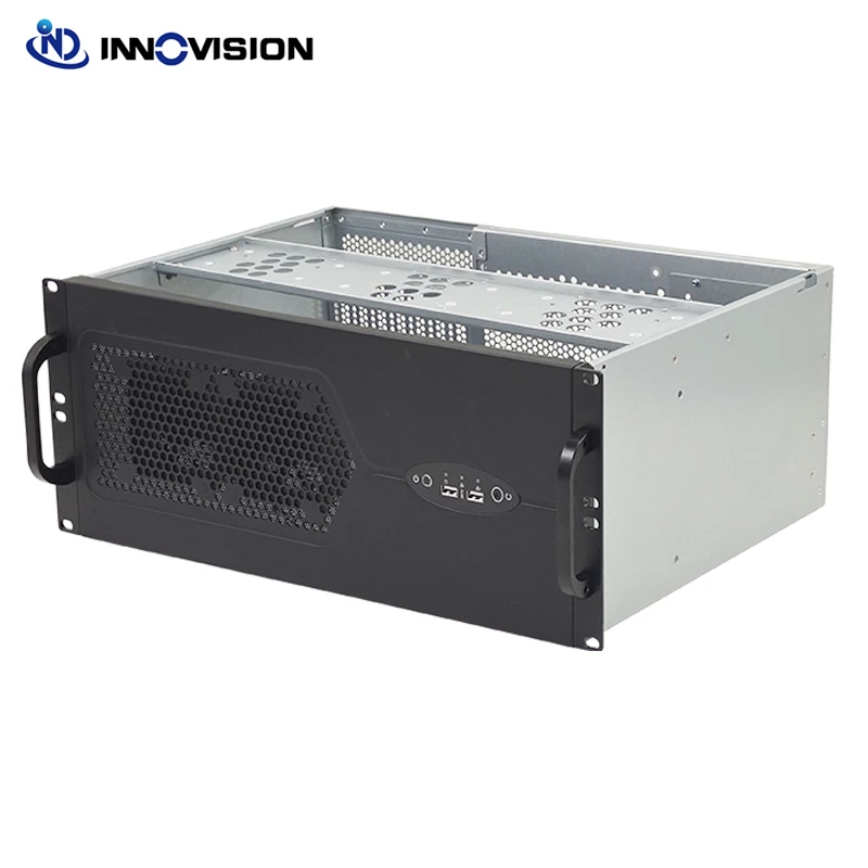 New Compact 4U 300MM depth rackmount industrial computer case 4u server chassis support ATX motherboard