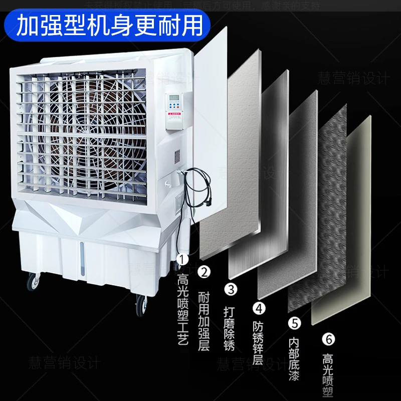 industrial plant workshop farm gymnasium cooling power saving