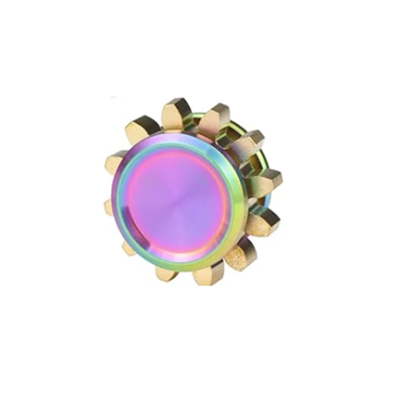 Compact Metal Gear Fidget Spinner – Stress Reliever and Gift