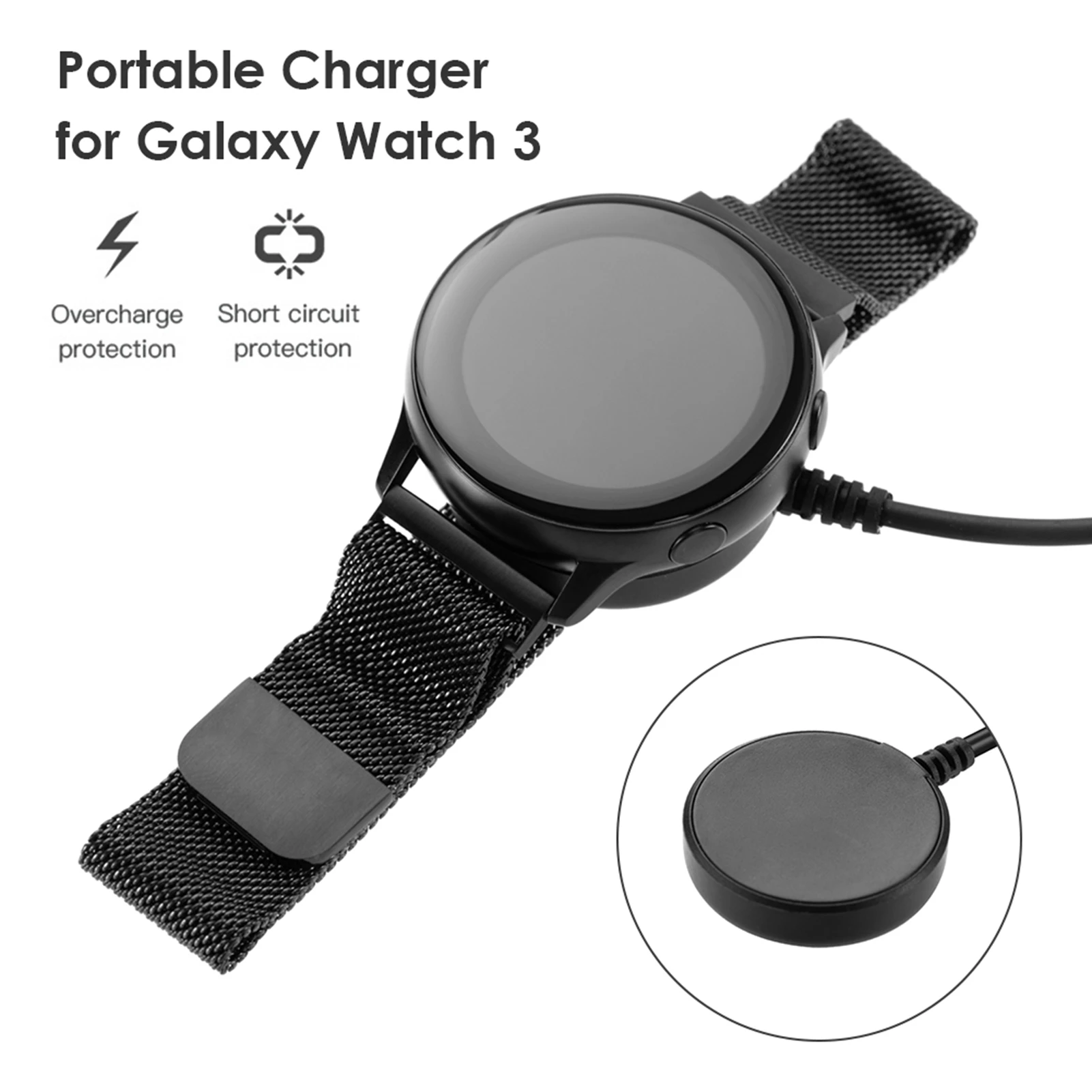 100cm Usb Charging Cable For Samsung Galaxy Watch 3 41 45mm Fast Charger Dock Adapter For Galaxy Watch 4 Classic Active 2 Aliexpress 100cm Usb Charging Cable For Samsung Galaxy Watch 3 41 45mm Fast Charger Dock Adapter For Galaxy Watch 4 Classic Active 2 Aliexpress