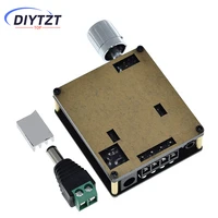 2*50W Bluetooth 5.0 Power Amplifier Class D Audio 10W~100W HiFi Stereo Wireless Music Player Mini USB Sound Card App Digital AMP 4