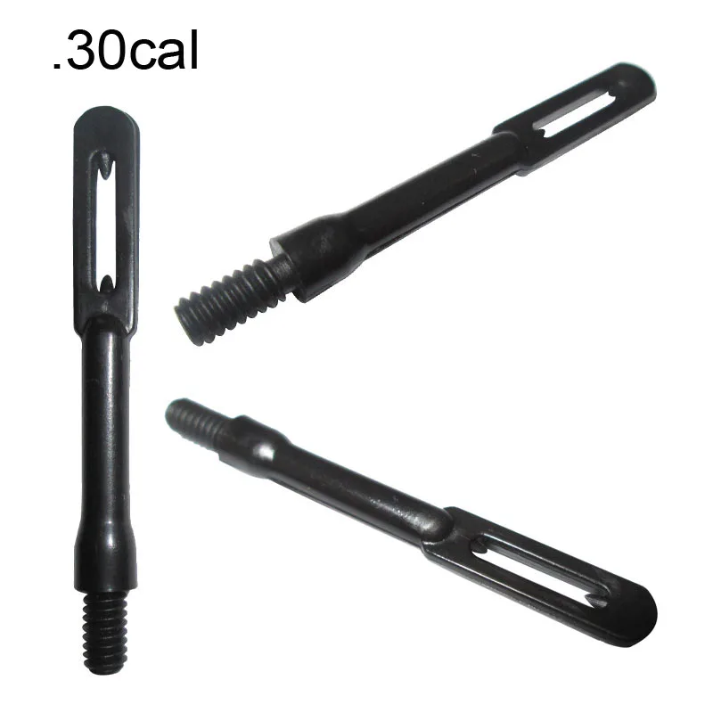 1pc/lot .22cal/.30cal/.40cal/410ga/12ga Slot Tips Loop Gun Clean Patch Puller Patch Holder tactical patch holder,cleaning patches