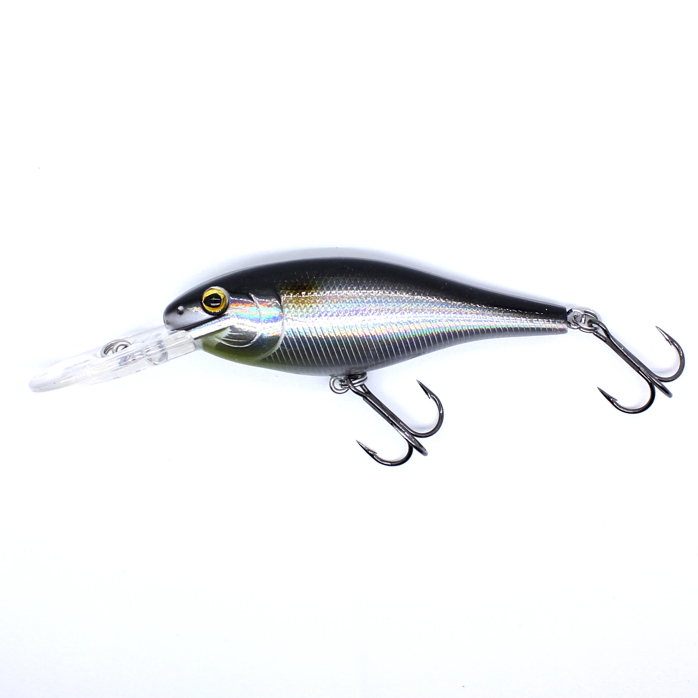 AOCLU Floating Minnow 70 mm 8,8 g harter Köder Kurbel Deep Diver Tiefe 1,5–3,3 m Angelköder VMC Haken Tackle Qualität – Detail 13