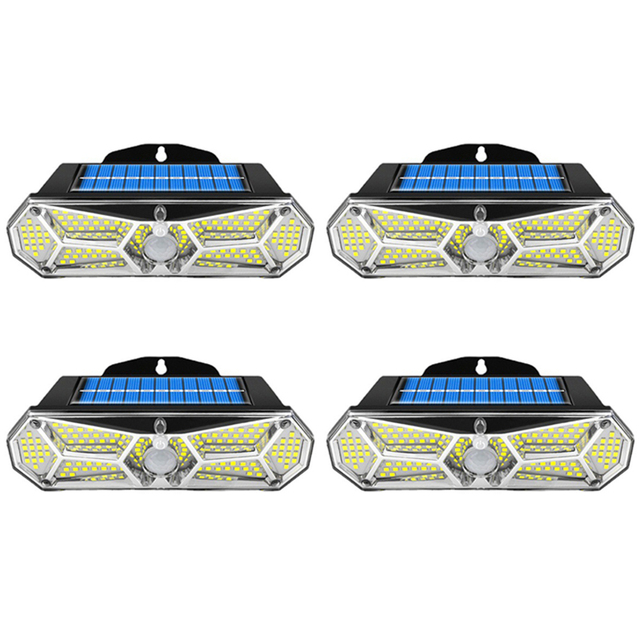 Led Light Outdoor Garden Motion Sensor Lights Sunlight Waterproof Wall Lamp Solar Street Sensor Light