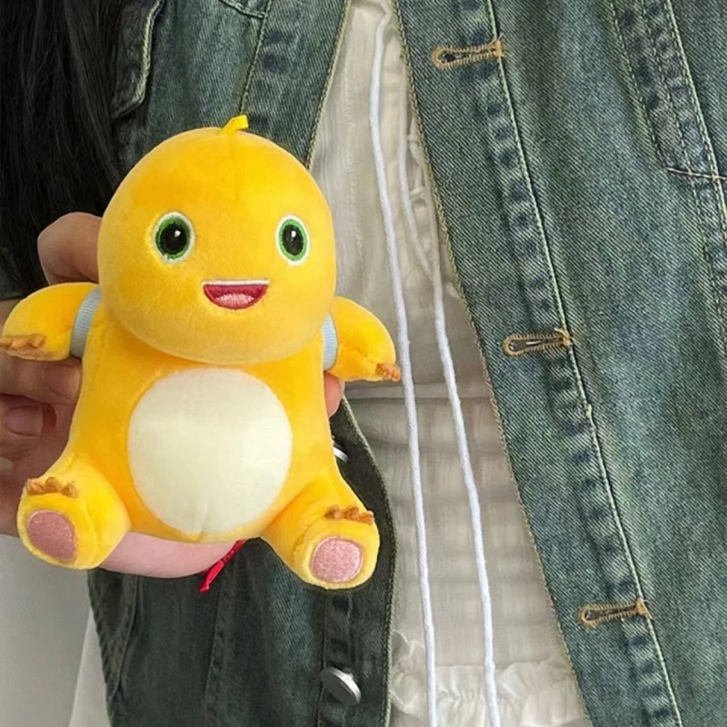 Cute Nailong Cartoon Milk Dragon Plush Pendant Toy Stuffed Animal Dinosaur Keychain Bag Accessory Anime Decor Kids Gift