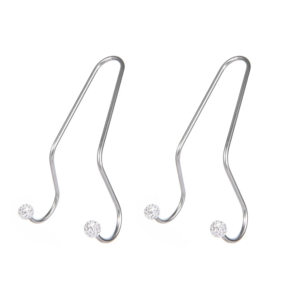 Coat Hangers Armchair Hook Bling Car Back Seat Hooks Row Interior Headrest Organizer 2 Pcs