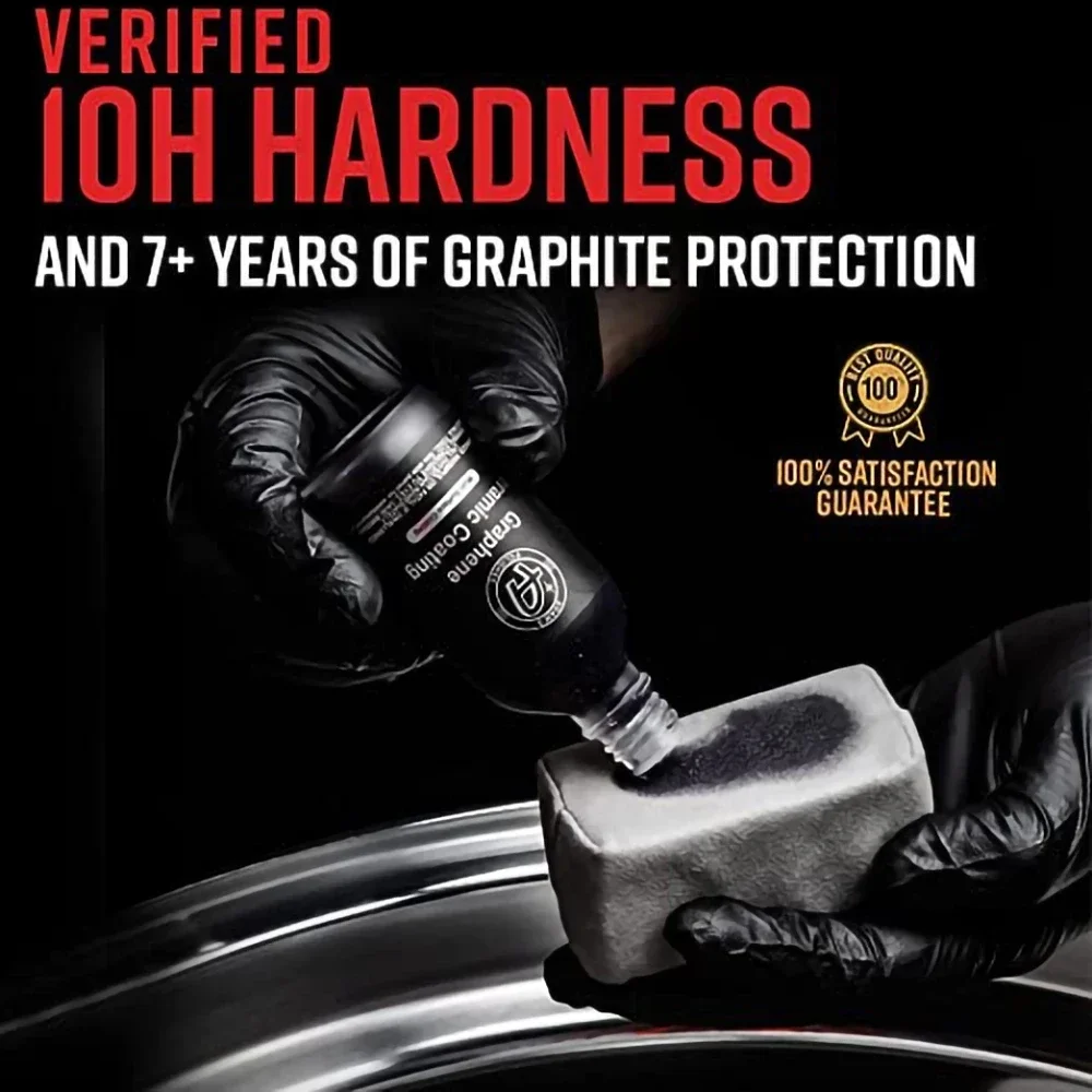 10H Graphene Car Ceramic Polish Auto Hydrophobic Coating Hardness Scratch Resistant Crystal-plating Waterproof Care Coating