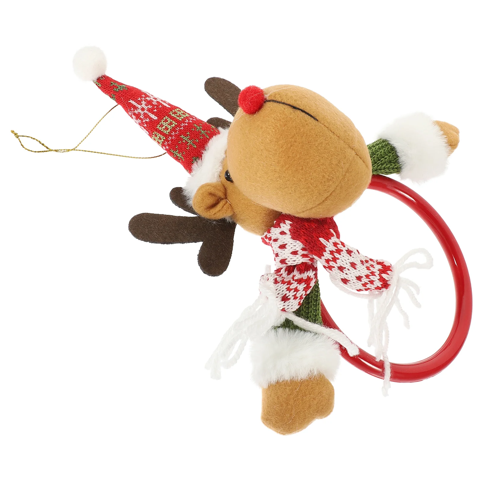 

Christmas Plush Santa Ornament Decoration Supplies Towel Pendant (senior Model)