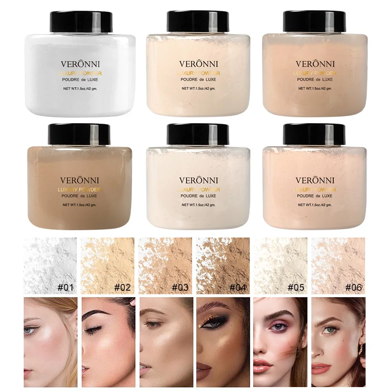Banana Powder Oil Control Translucent Matte Setting Powder Long-lasting Shine-Free Finish Makeup with Brush for a Natural Matte setting powder,loose powder,face powder,banana powder