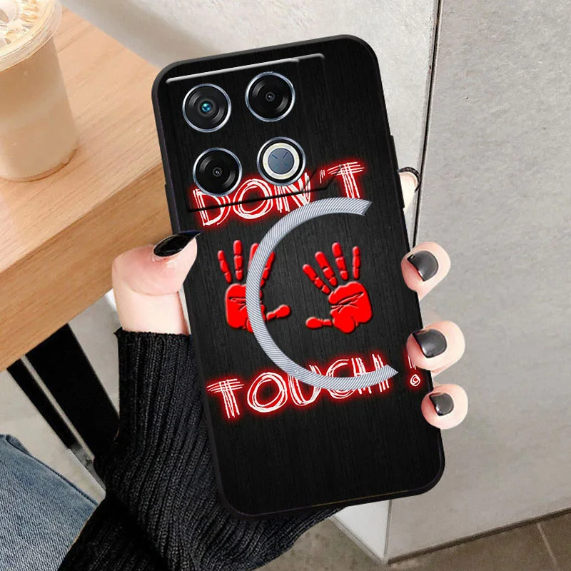 Sleek Black TPU Shockproof Phone Case - Soft Silicone Protective Back Cover