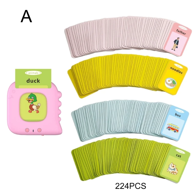 Preschool Reading Machine Speaker with Interactive Cards, Learning Device 4
