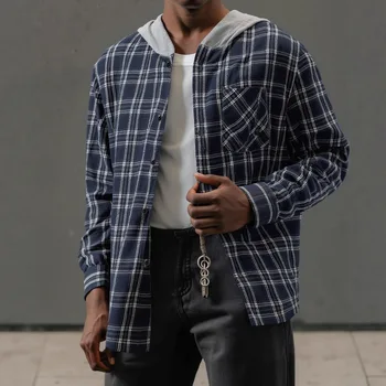 قميص رجالي بأكمام طويلة