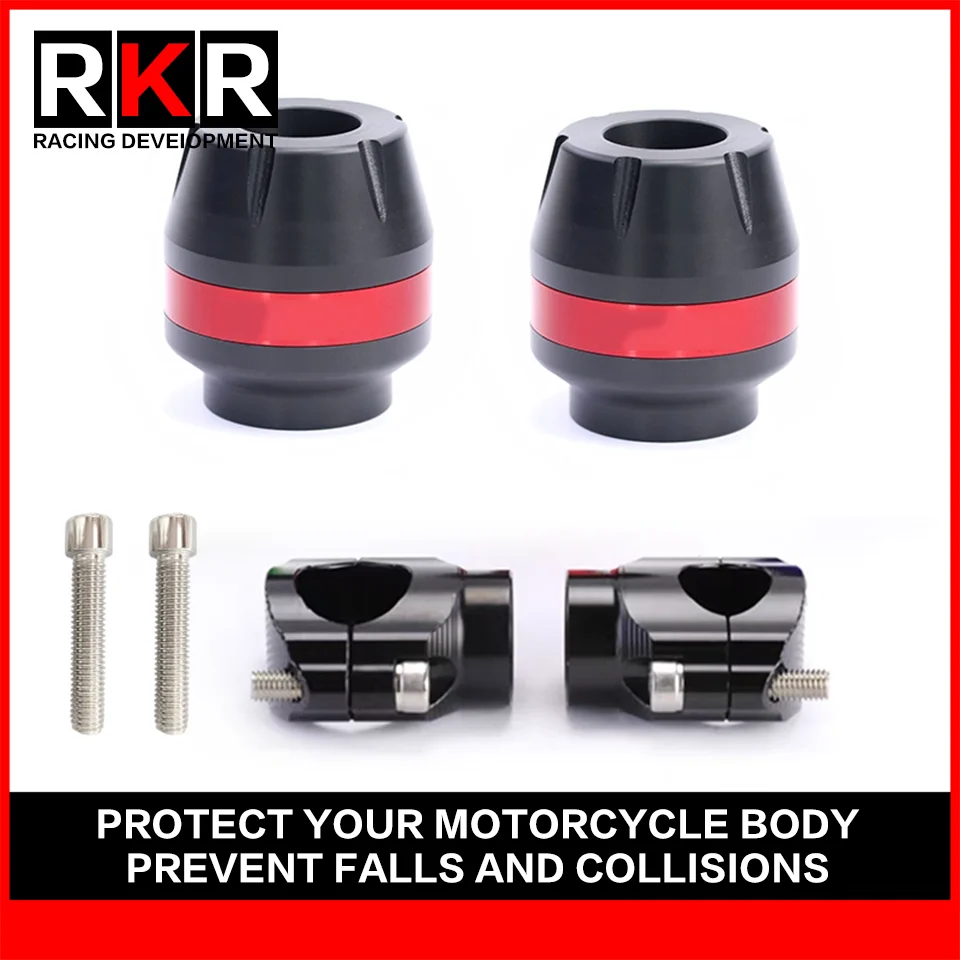 ZONTES 368G 오토바이 액세서리 클램프 크래시 바 CNC 바디 프레임 슬라이더 충돌 방지 장치 범용 낙상 보호 장치