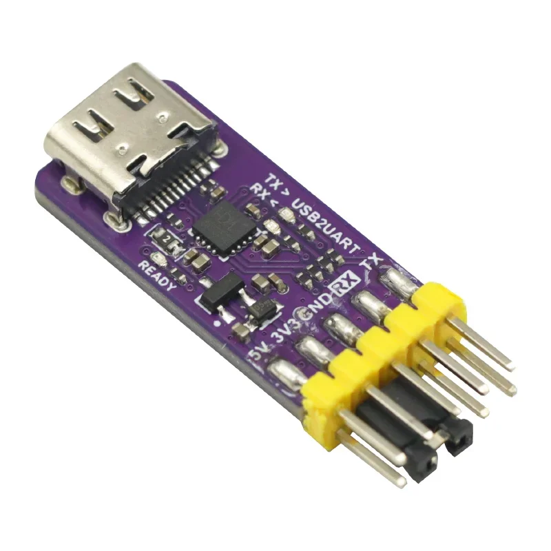 

USB To Serial Port Module 6Mbps 5V/3.3V TTL CH343P Debugging Burning And Downloading Type-C Switch Instead CH340 NEW