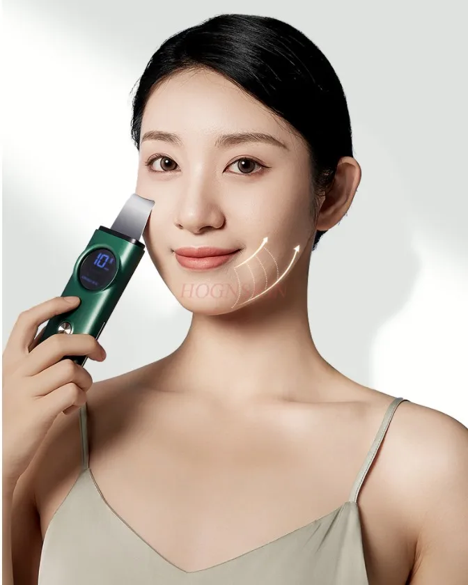 Ultrasonic blackhead peeling machine beauty instrument facial pore acne cleaning instrument
