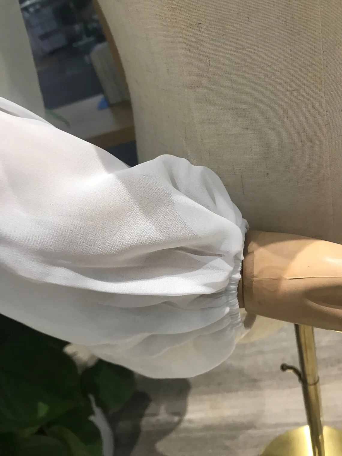 Wedding dress gloves wedding sleeve accessories chiffon long sleeves bride removable sleeves elastic band gloves