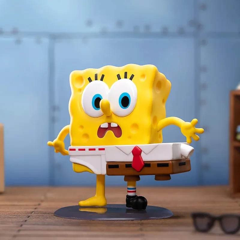 thumbnail image 1 of POP MART Bob Esponja Serie Daily Quirks Caja Sorpresa Juguetes Figuras de Acción Anime Kawaii Caja Sorpresa Caja Misteriosa, 1 of 5
