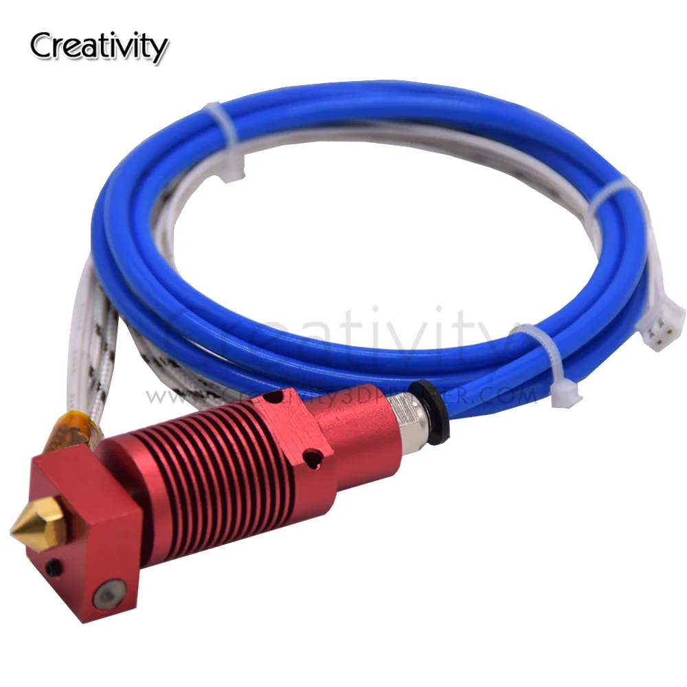 3d printer Parts MK8 Extruder Hotend kit 0.4mm Nozzle 1.75mm Filament for Ender3 Ender3V2 CR10 Ender5 3d printer head printer epson